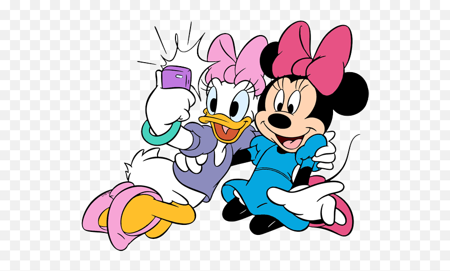 Download Daisy Getting Their My Favorite - Daisy And Minnie Minni Maus Und Daisy Png,Minnie Png