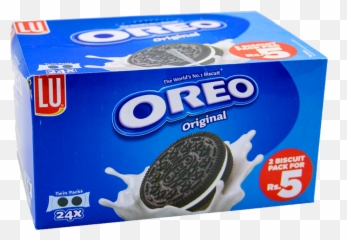Lu Oreo Original Biscuit 24 Pcs Pack - Oreo Pack 16 Png,Oreo Transparent