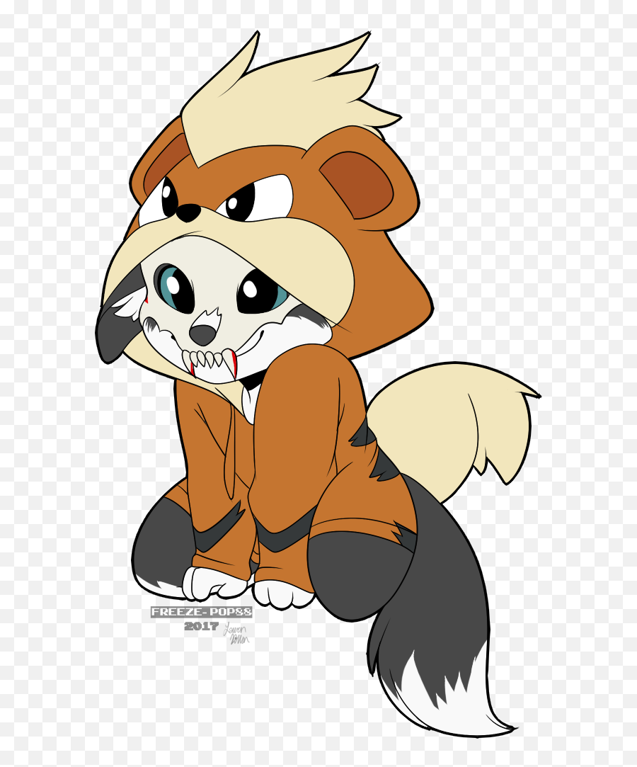 Ych Commission - Cartoon Png,Growlithe Png