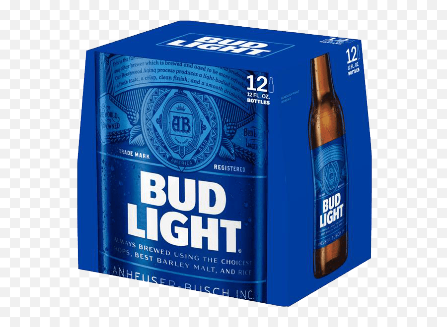 Bud Light 2 - Bud Light 12 12oz Bottles Png,Bud Light Png