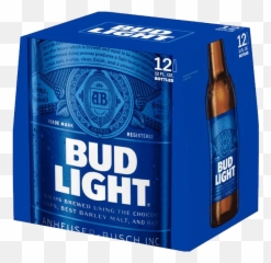 Bud Light 2 - 12 12oz Bottles png