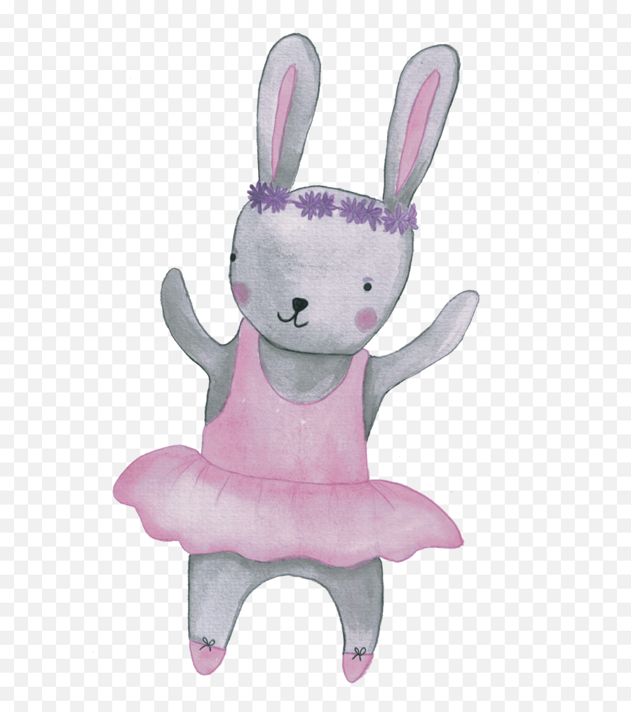 Ballerina Bunny 01 1 - Stuffed Toy Png,Ballet Png