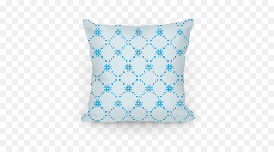 Download Light Blue Snowflake Pattern - Cushion Png,Snowflake Pattern Png
