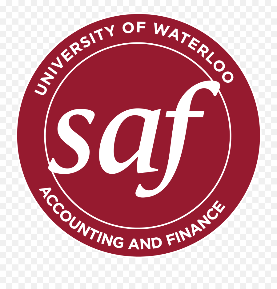 Waterloo School Of Accounting Finance - University Of Waterloo Saf Png,Finance Logo