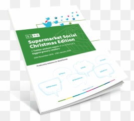 Supermarket Social Christmas 2019 - A Twitter Analysis report Graphic Design png