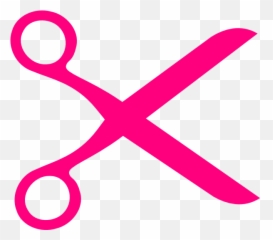 Sspc45 Stylist Scissors Png Clipart Big Pictures Hd - Pink Hair