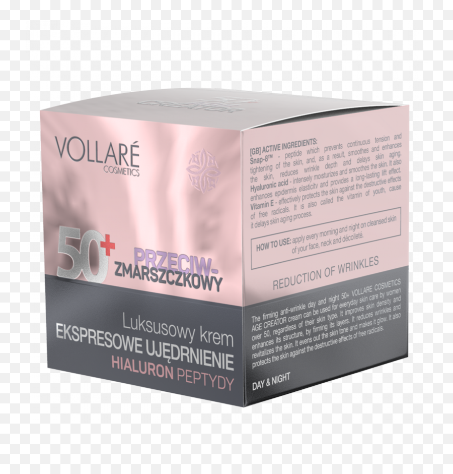 Vollare Anti - Wrinkle De Lux Face Cream Express Firming 50 Krem Expres Firming Vollare Png,Wrinkles Png