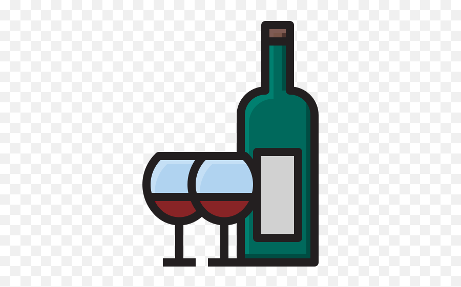 Wine - Free Food Icons Glass Bottle Png,Wine Bottle Png