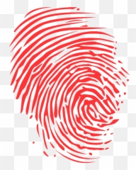 Download - Red Thumb Print Png