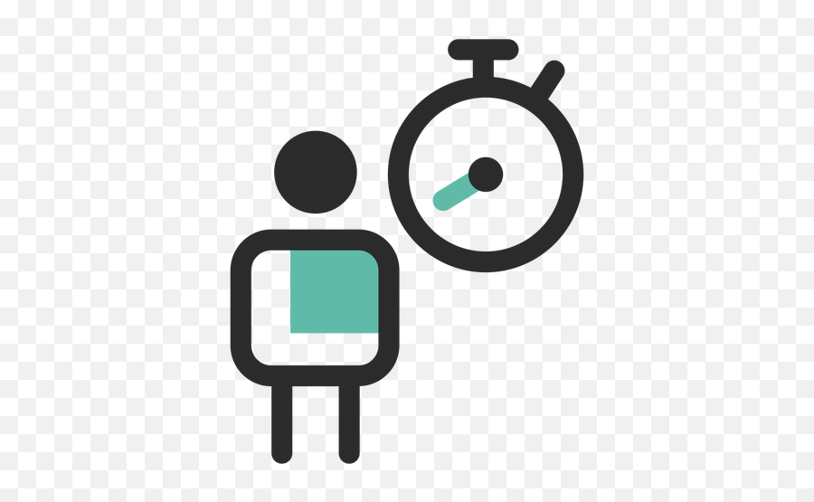 Work Time Colored Stroke Icon - Transparent Png U0026 Svg Vector Icone Png De Trabalho,Time In Png