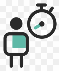 Work Time Colored Stroke Icon - Transparent PNG u0026 SVG vector Icone Png De Trabalho