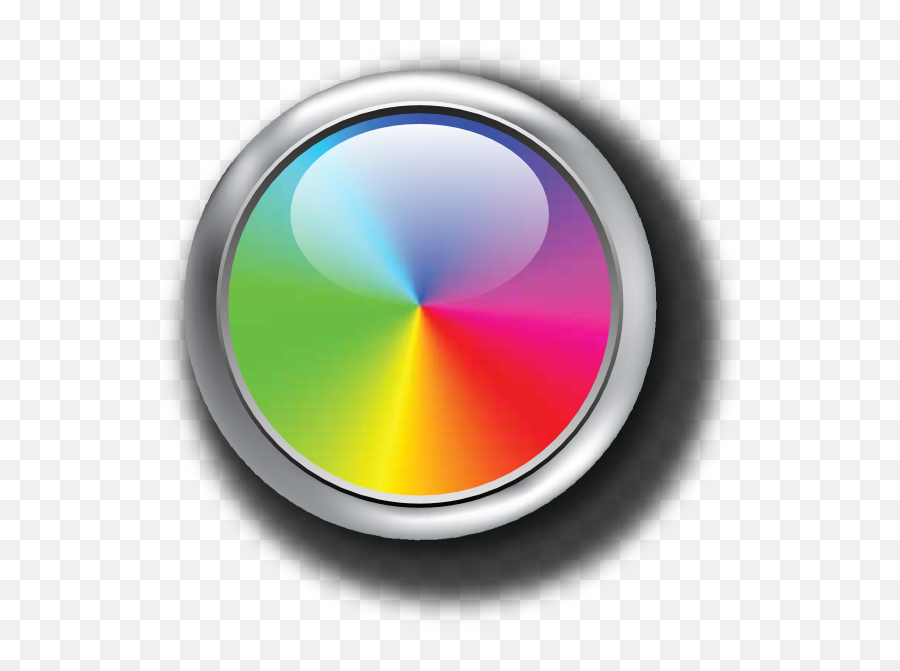 Rainbow Circle Button Png Clip Arts For - Rainbow Button,Rainbow Circle Png