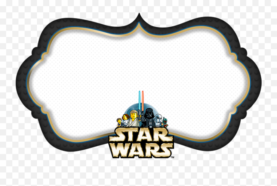 Frame Star Wars Border Clipart - Lego Star Wars Png,Star Destroyer Png