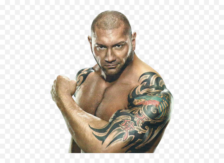 Download Batista - Batista Right Arm Tattoo Png Image With Bautista Wwf,Arm Tattoo Png