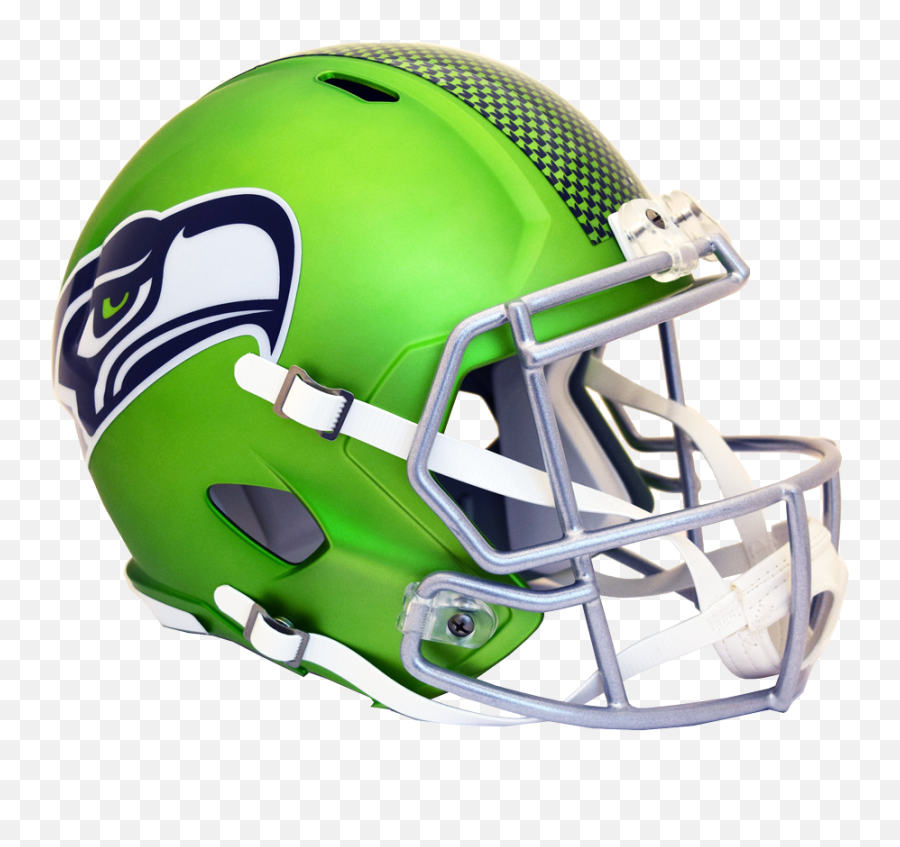 Riddell Deluxe Replica Helmet Blaze - Forelle Teamsports Face Mask Png,Seahawks Png