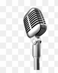 Download Hd Open - mic Backgrounds Old Microphone Transparent Png
