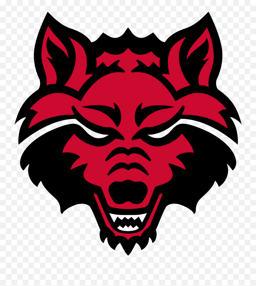 Arkansas State University Red Wolf Logo - Arkansas State Red Wolves Png,Wolf Logo