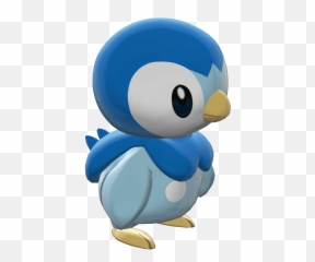Piplup Sideview Pokemon - Piplupb Render png