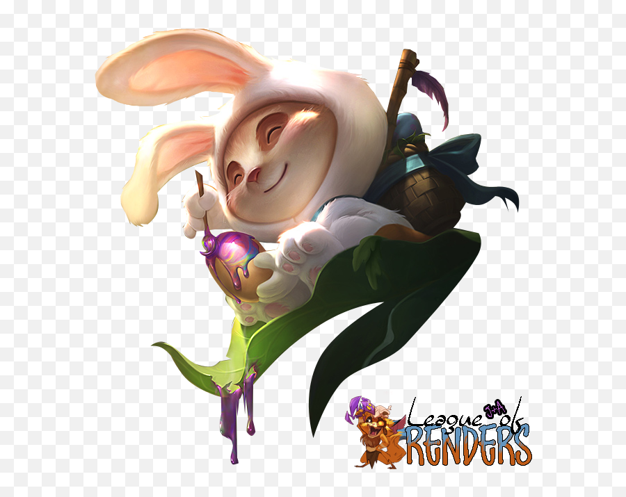 Render Cottontail Teemo - Cottontail Teemo Png,Teemo Png