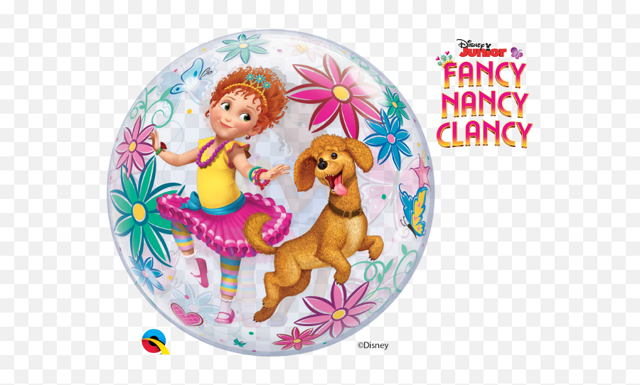 Single Bubble Disney Fancy Nancy Clancy - Disney Junior Png,Fancy Nancy Png