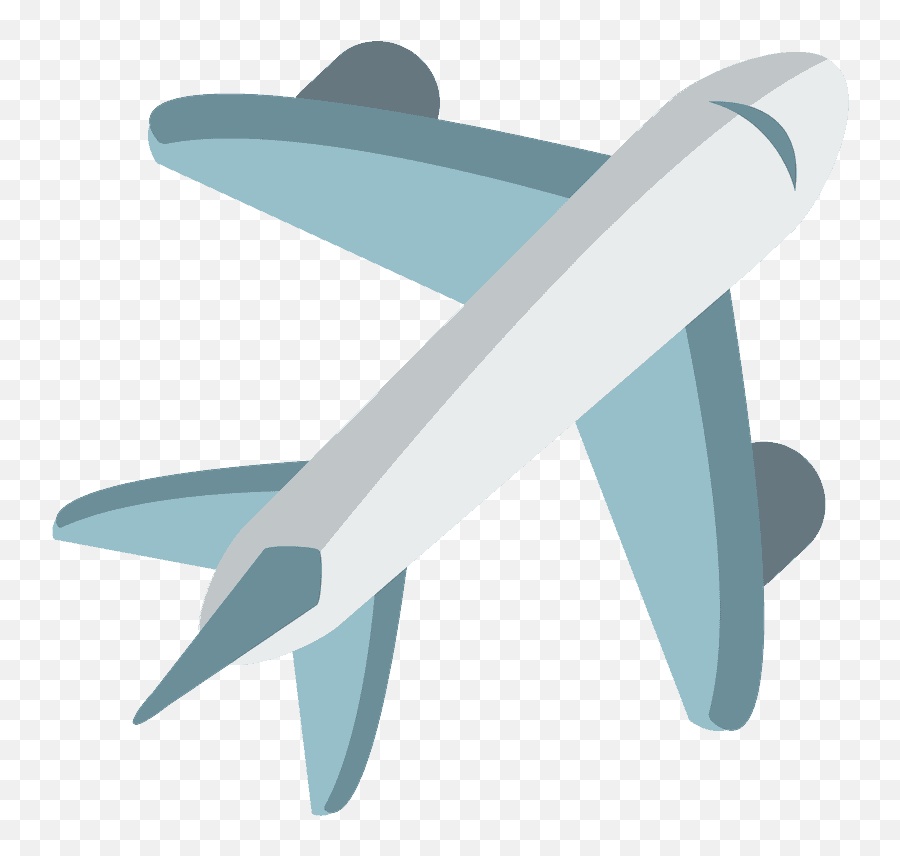 Airplane Emoji Clipart - Plane Emoji Transparent Background Png,Plane Emoji Png