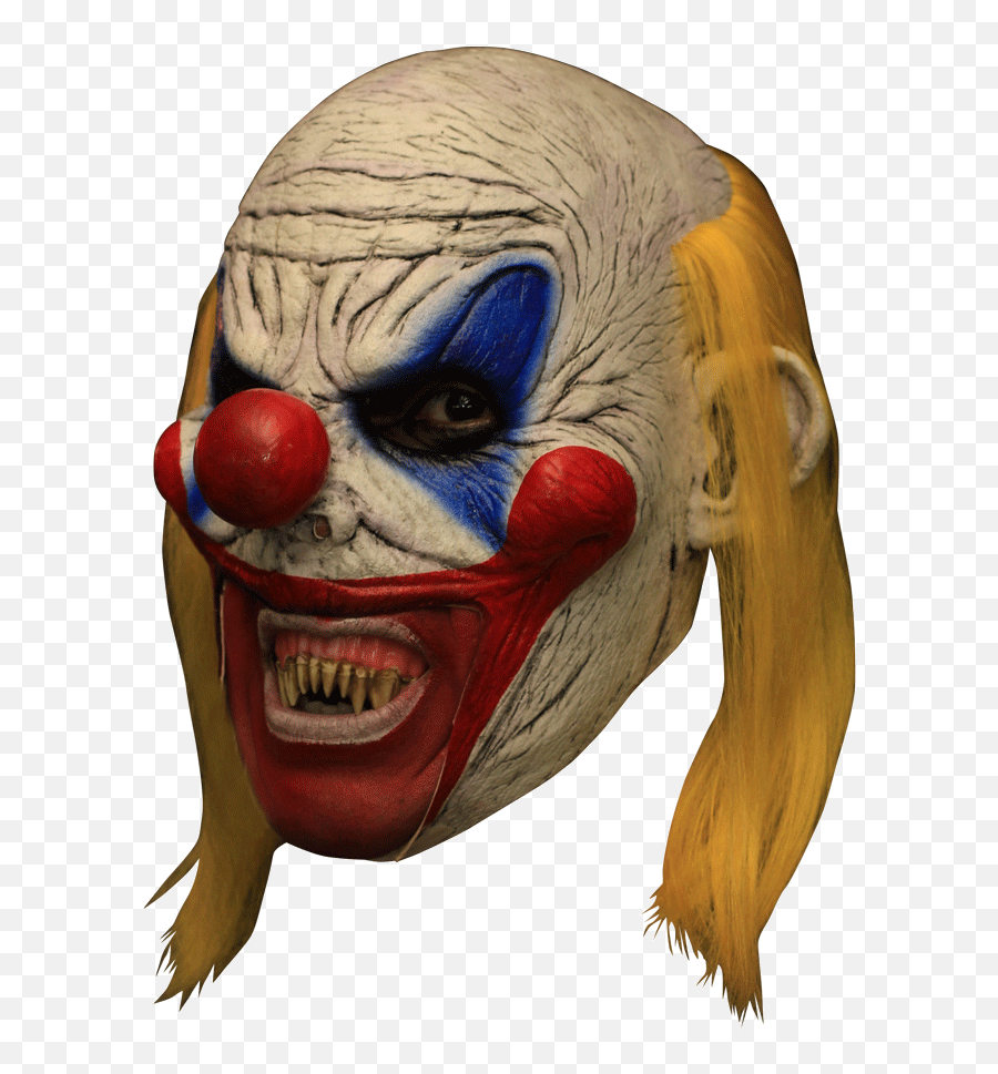 Download Clooney Clown Mask Classu003d - Imágenes De Máscaras Imágenes De Máscaras Feas Png,Joker Mask Png