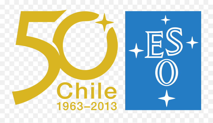 Eso 50th Anniversary Logo Chile Suisse - Eso Png,50th Anniversary Logo