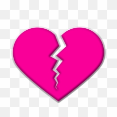 Download Transparent Background Broken Heart Png
