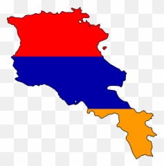 Soviet Union Flag Png - Armenia Flag Map 4992671 Vippng Png