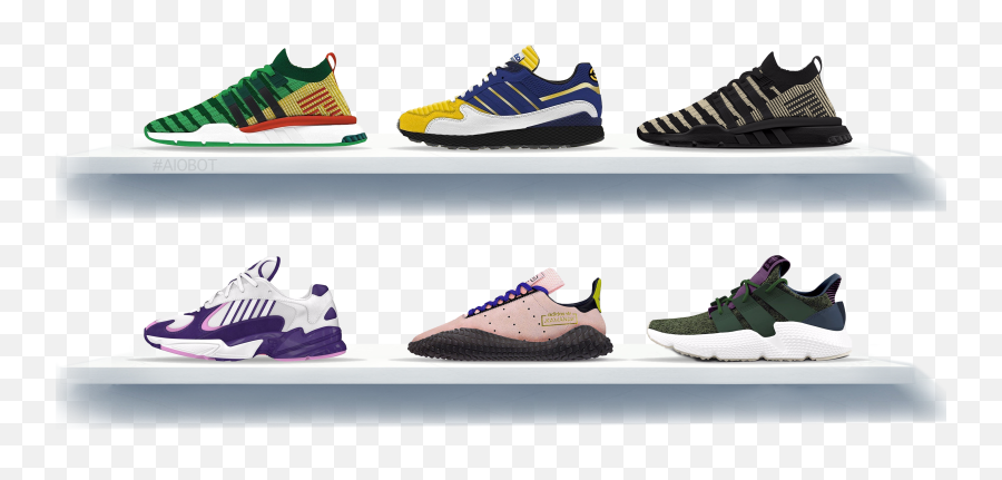 Download Ball Adidas Frieza Dragon Sneakers Shoe Goku Hq Png - Dragon Ball Zx Adidas,Frieza Png