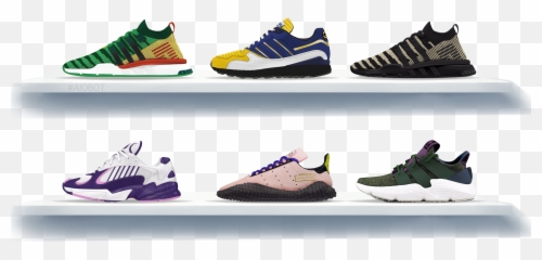 Download Ball Adidas Frieza Dragon Sneakers Shoe Goku Hq Png - Dragon Ball Zx Adidas,Frieza Png