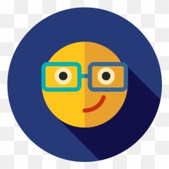 Nerd Emoticons Emoji Smileys Icon - Sheikh Zayed Grand Mosque Center Png,Nerd Emoji Png