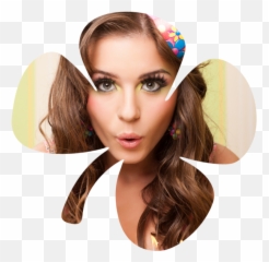 Photo Montage Four - leaf clover Transparent Pixiz Ideas De Sesion Para Fotos Cumpleaños png