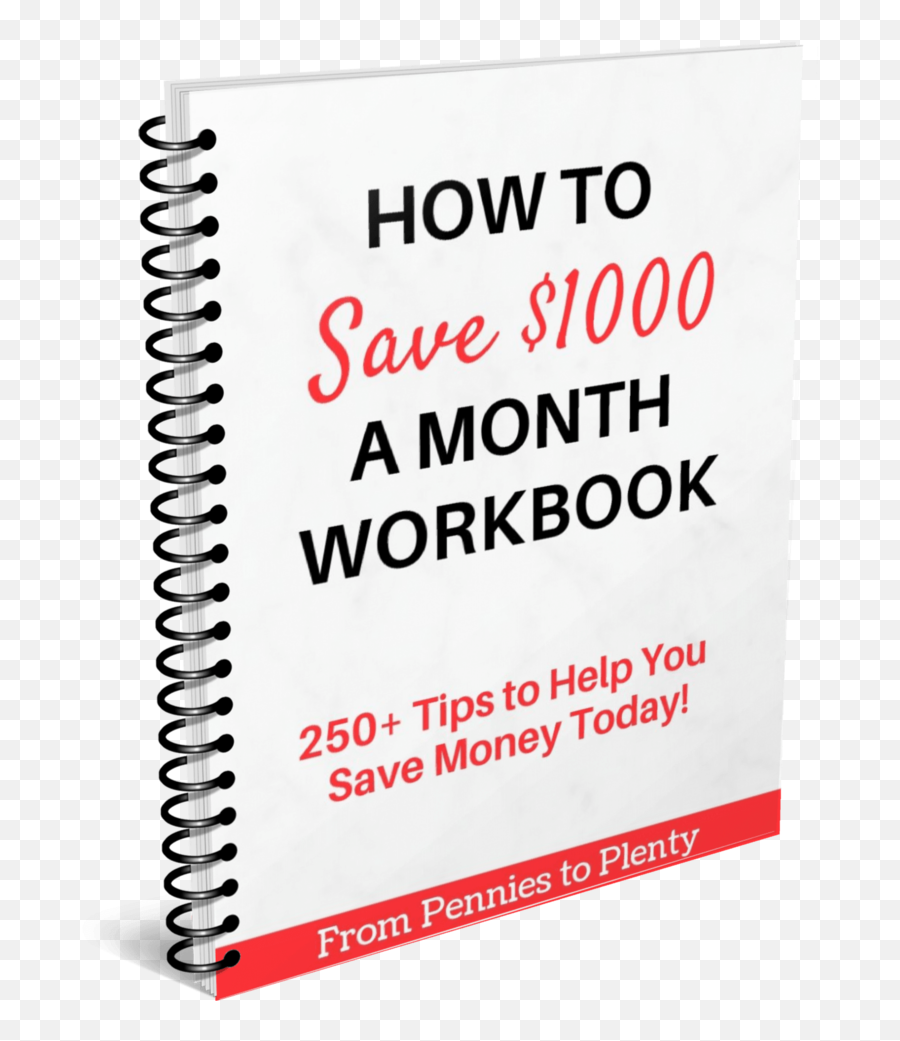 How To Save A Month Workbook - Dot Png,Pennies Png