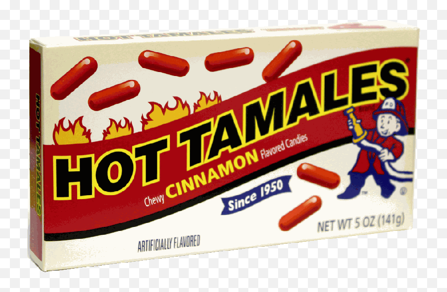 Hot - Tamalescinnamonretrotheaterbox5oz800800800800 Mike And Ike Png,Hot Tamales Logo