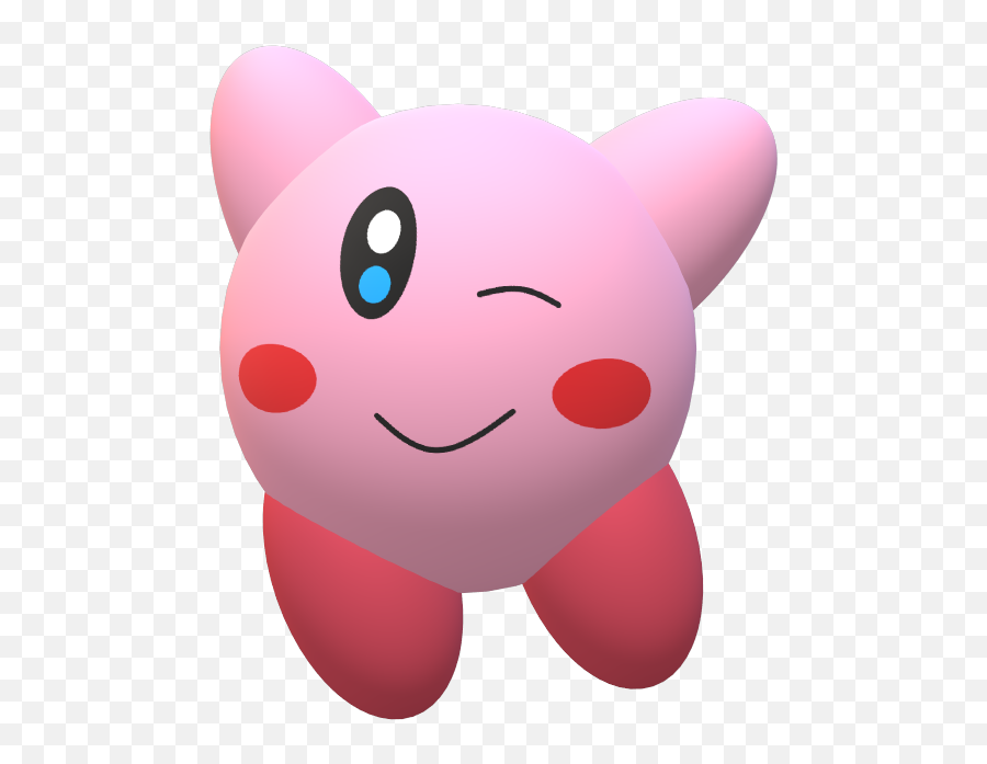 Kirby - Happy Png,Paint 3d Transparent
