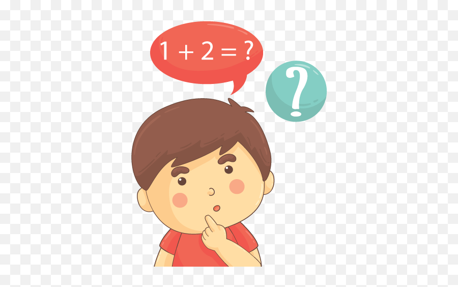 Equation Quiz - Boy Asking Question Clipart Png,Math Equation Png