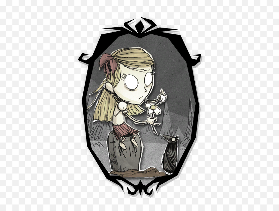 Wendy - Starve Wiki Dst Don T Starve Wendy Png,Don't Starve Together Logo