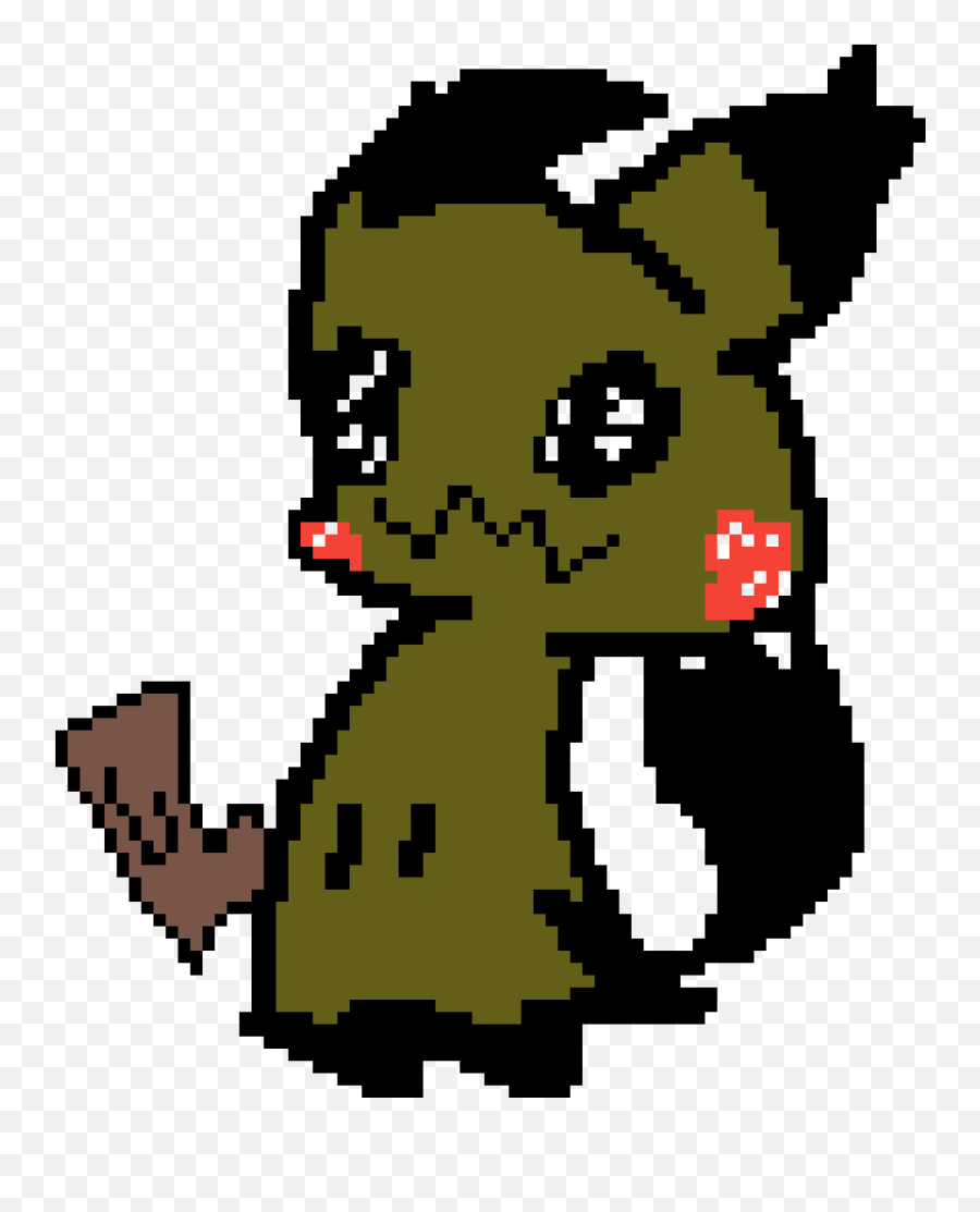 Pixilart - Mimikyu By Charahuman Fictional Character Png,Mimikyu Transparent