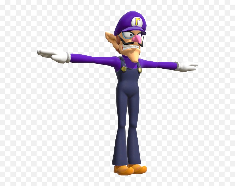 Wii U - Mario Kart 8 Waluigi The Models Resource Mario Kart 8 Waluigi Png,Png To Obj