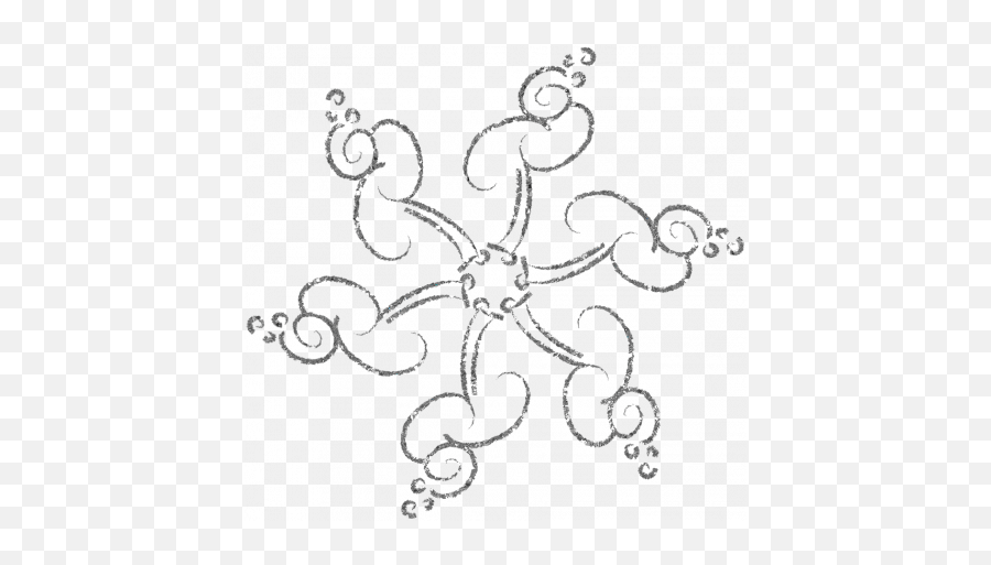 Touch Of Sparkle Christmas Snowflake Silver 02 Graphic By - Line Art Png,Silver Snowflake Png