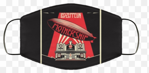 Led Zeppelin Face Mask Washable Reusable - Buckteecom Creed Valhalla Mask png
