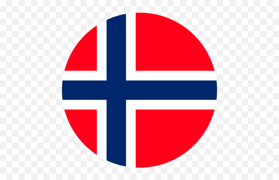 Flag Of Norway - Circle Norway Flag Png,No Circle Png