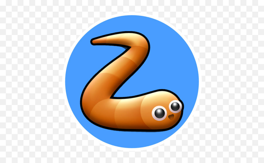Download Orange Game Agario Line - Slither Io Png Download,Slither.io Logo