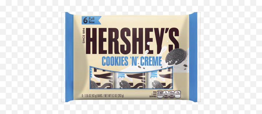 Cookies N Creme Candy Bar - Hershey Cookies And Cream Png,Hershey Bar Png