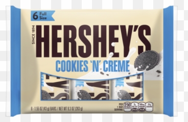 Cookies N Creme Candy Bar - Hershey And Cream png