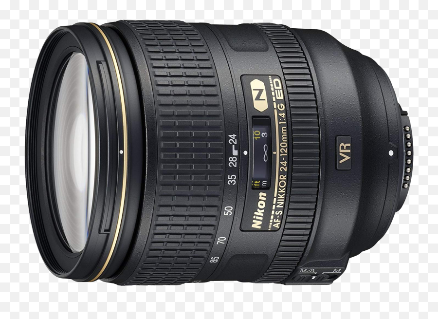 Nikon Af - Nikkor 24 120mm F 4g Ed Vr Png,Nikon Lens Icon