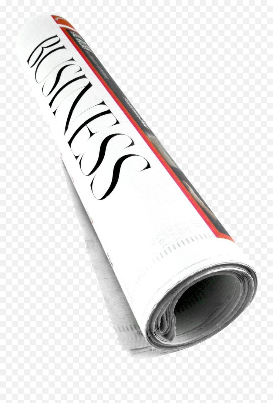 Business Newspaper Png Image - Rolled Up Newspaper Roll,News Paper Png