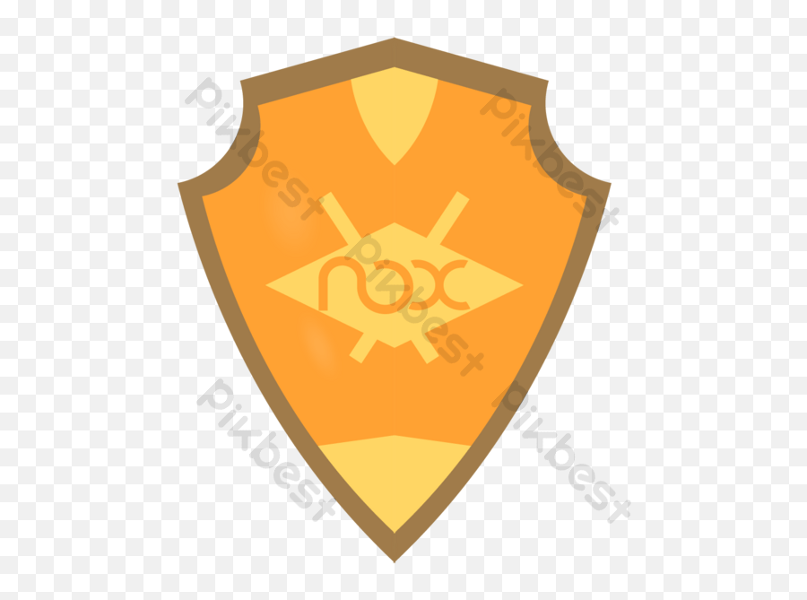 Shield Icon Label - Shield Png,What Is The Blue And Gold Shield On Icon