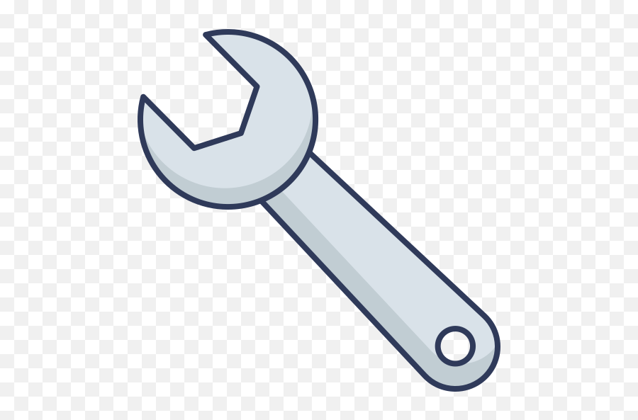 Wrench - Free Construction And Tools Icons Cone Wrench Png,Wrench Icon Vector